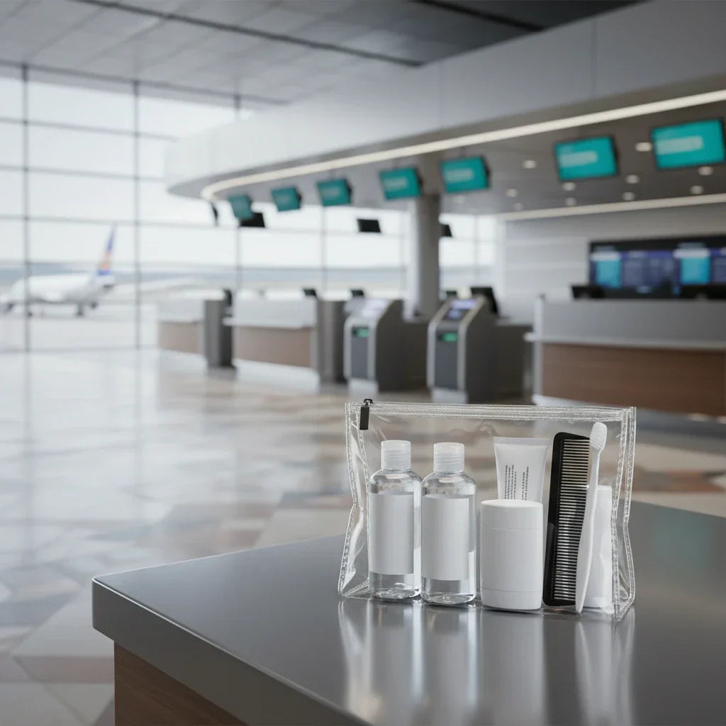 Produits autorisés dans sa trousse de toilette en avion