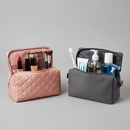 Quelle est la différence entre une trousse de maquillage et une trousse de toilette ?