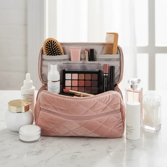 Trousse de toilette femme : les indispensables à emporter