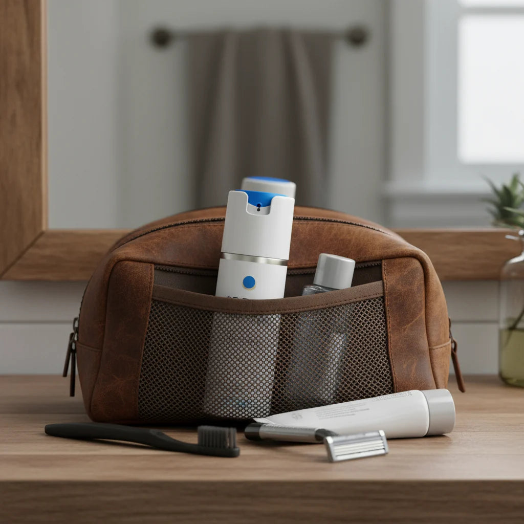 Le déodorant se glisse-t-il dans une trousse de toilette ?