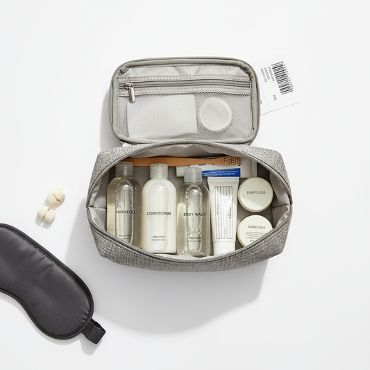 Quelle trousse de toilette pour l’avion ?