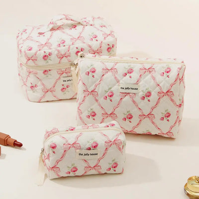 Trousse de toilette tissu / coton