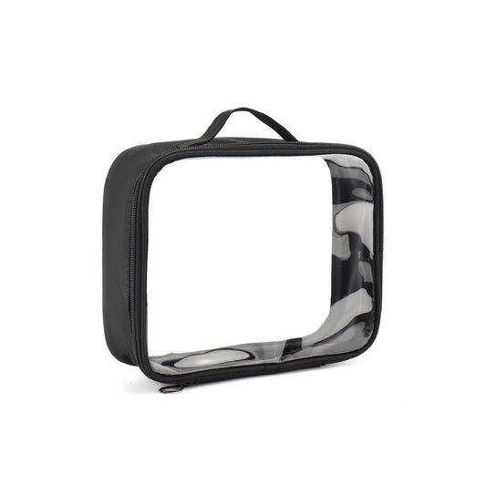 Trousse de toilette transparente - avec poignet