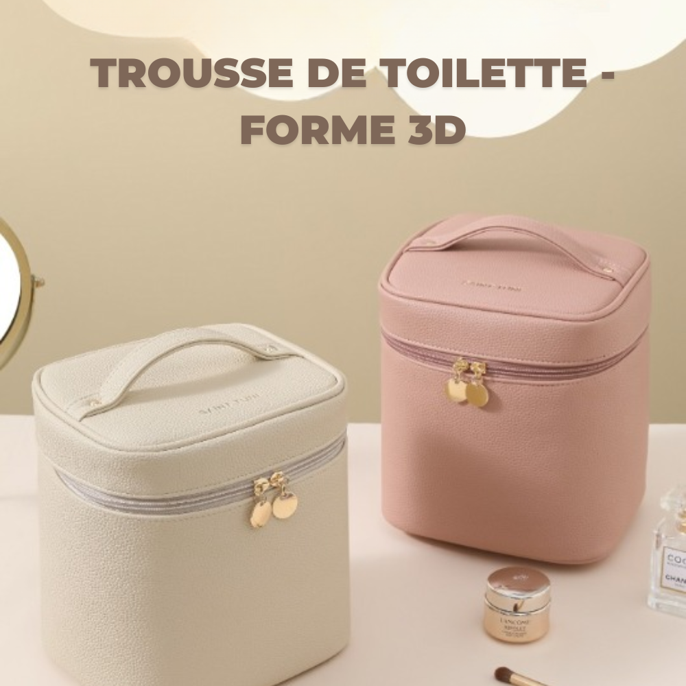 Trousse de toilette vanity - Forme 3D