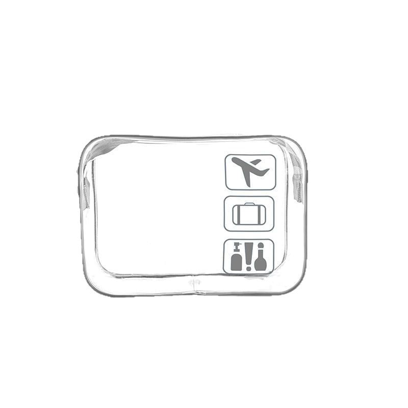 Trousse de toilette transparente avion / TSA