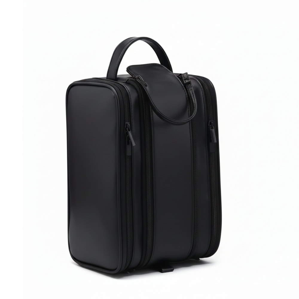 Grande trousse de toilette - Cuir PU