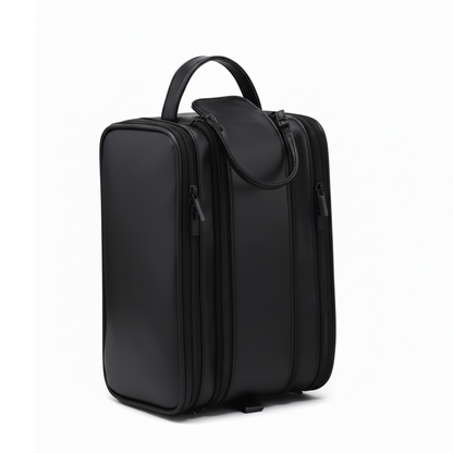 Grande trousse de toilette - Cuir PU