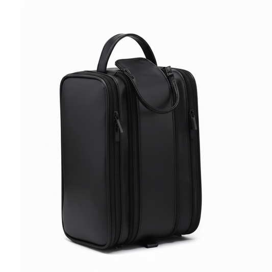 Grande trousse de toilette - Cuir PU
