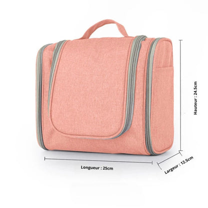 Photo de la trousse de toilette fleur de pêcher avec ses dimensions