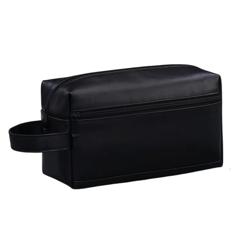 Photo de profil de la trousse de toilette noire classique