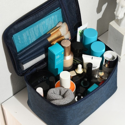 photo de la trousse de toilette vanity voyage noir intérieur