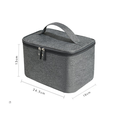 photo de la trousse de toilette vanity voyage gris plus dimension affiché