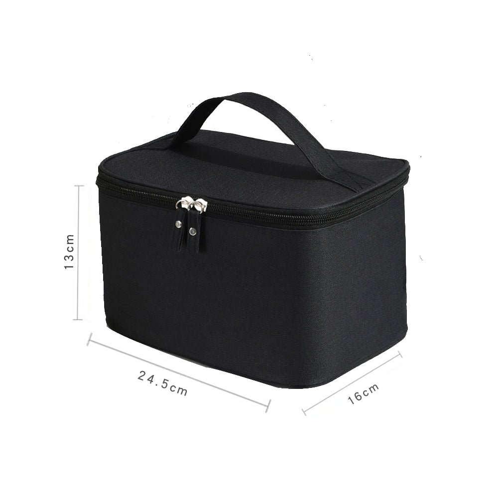 photo de la trousse de toilette vanity voyage noir plus dimension affiché